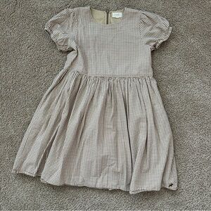 Coop by Pink Chicken Cotton Gingham Puff-Sleeve Girls Dress